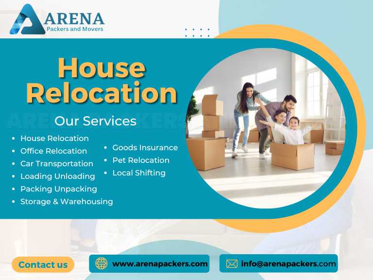 Arena Packers and Movers House Relocation