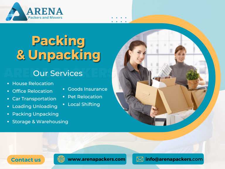 Arena Packers and Movers