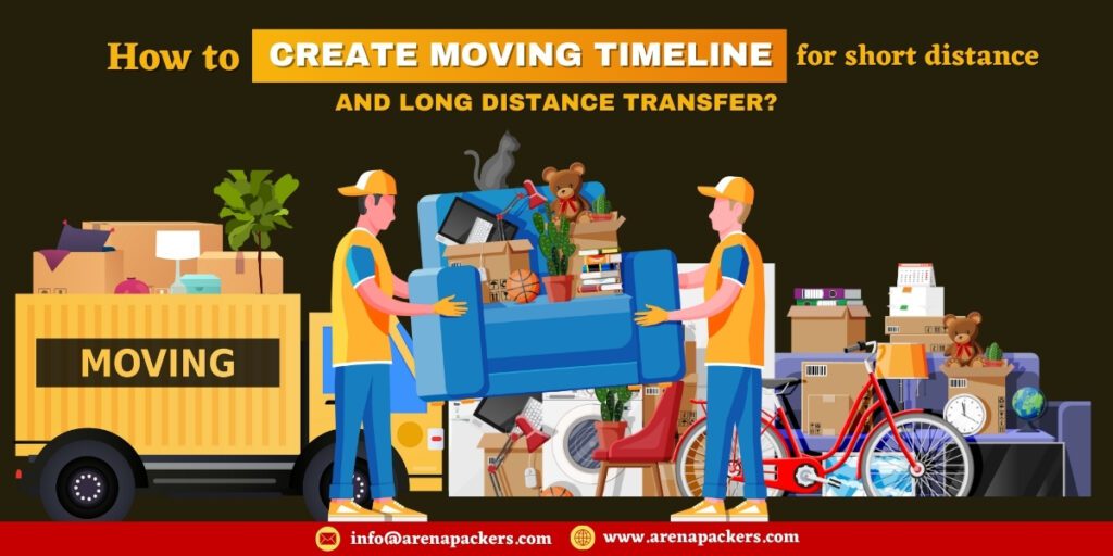 How to Create a Moving Timeline for Short Distance and Long Distance Transfer?